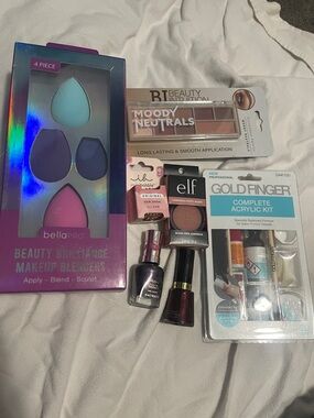 Beauty Brilliance Makeup Blenders - Purple & Pink Sponge Set